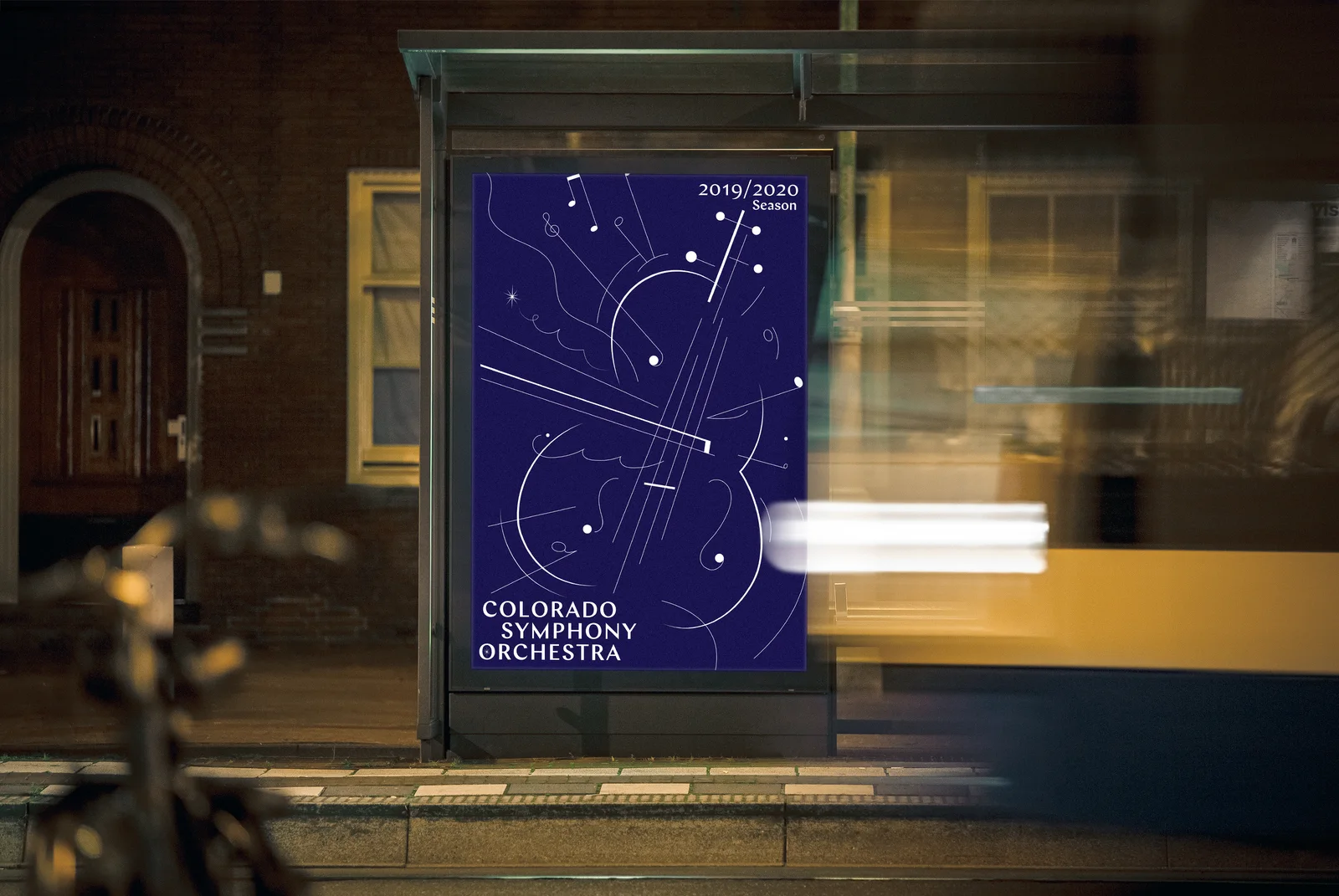 Colorado Symphony Orchestra: Cso bus poster