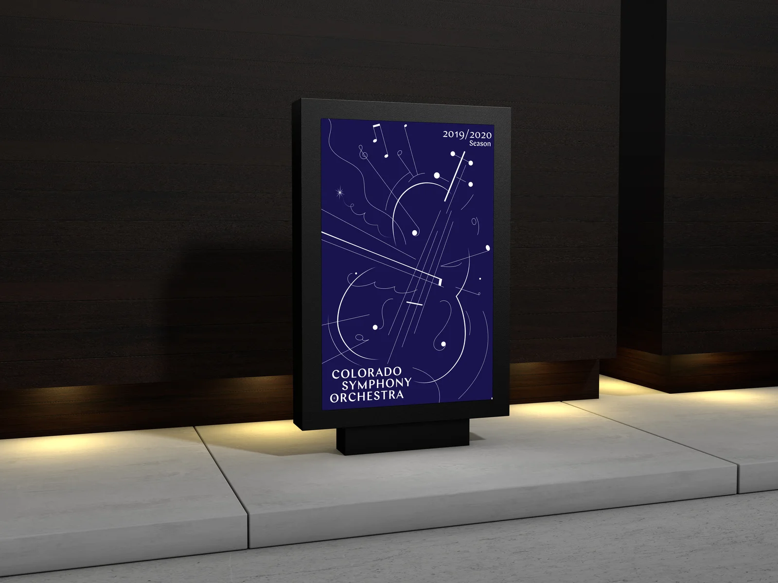 Colorado Symphony Orchestra: Cso city poster