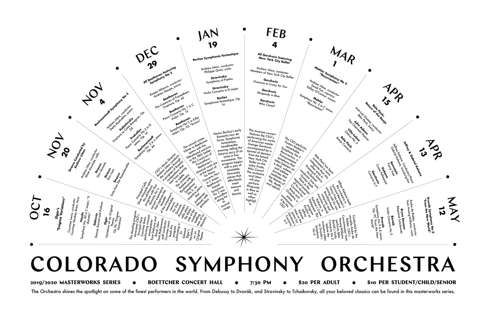 Colorado Symphony Orchestra: Cso concert series interior artboard