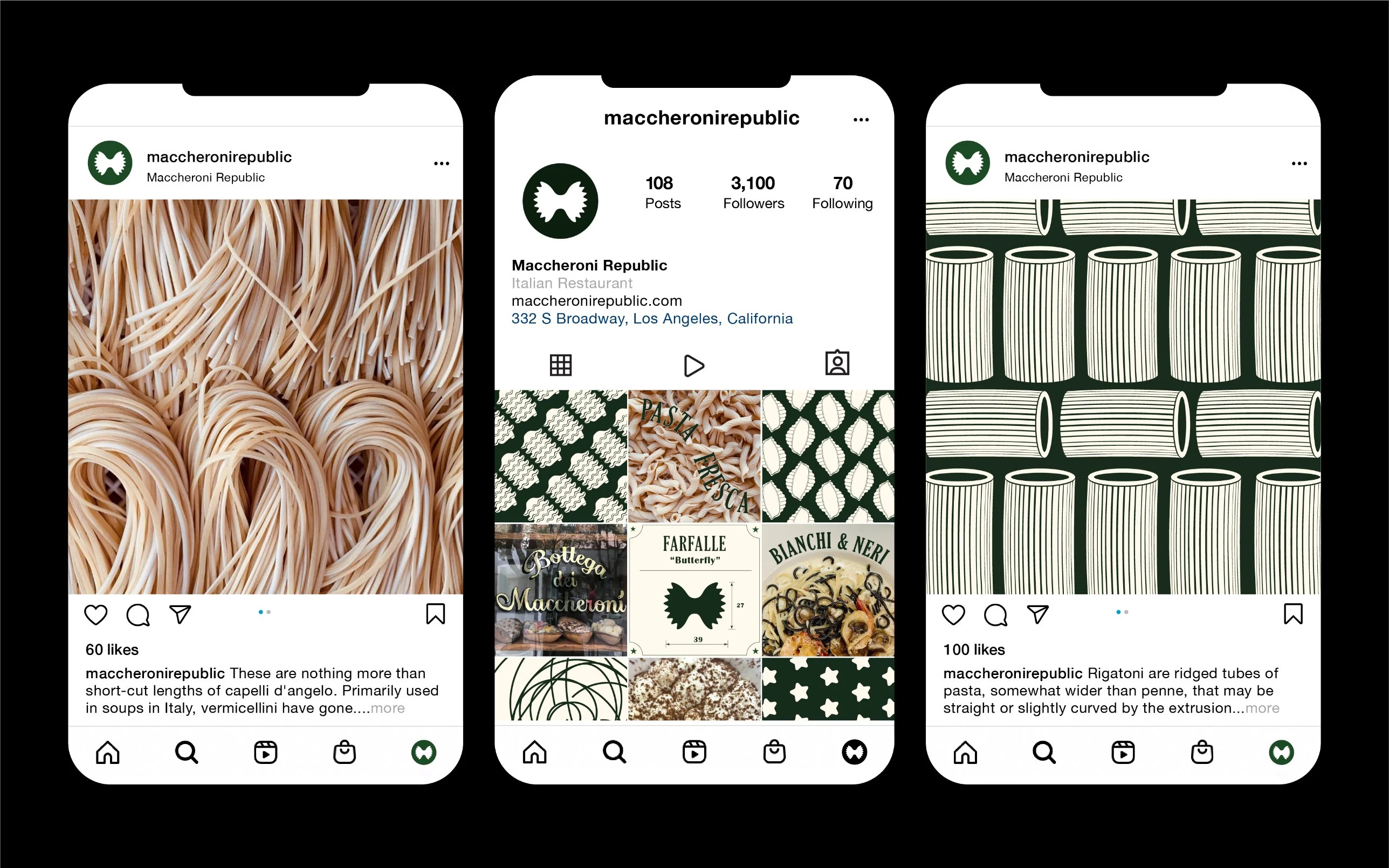 Maccheroni Republic: Instagram