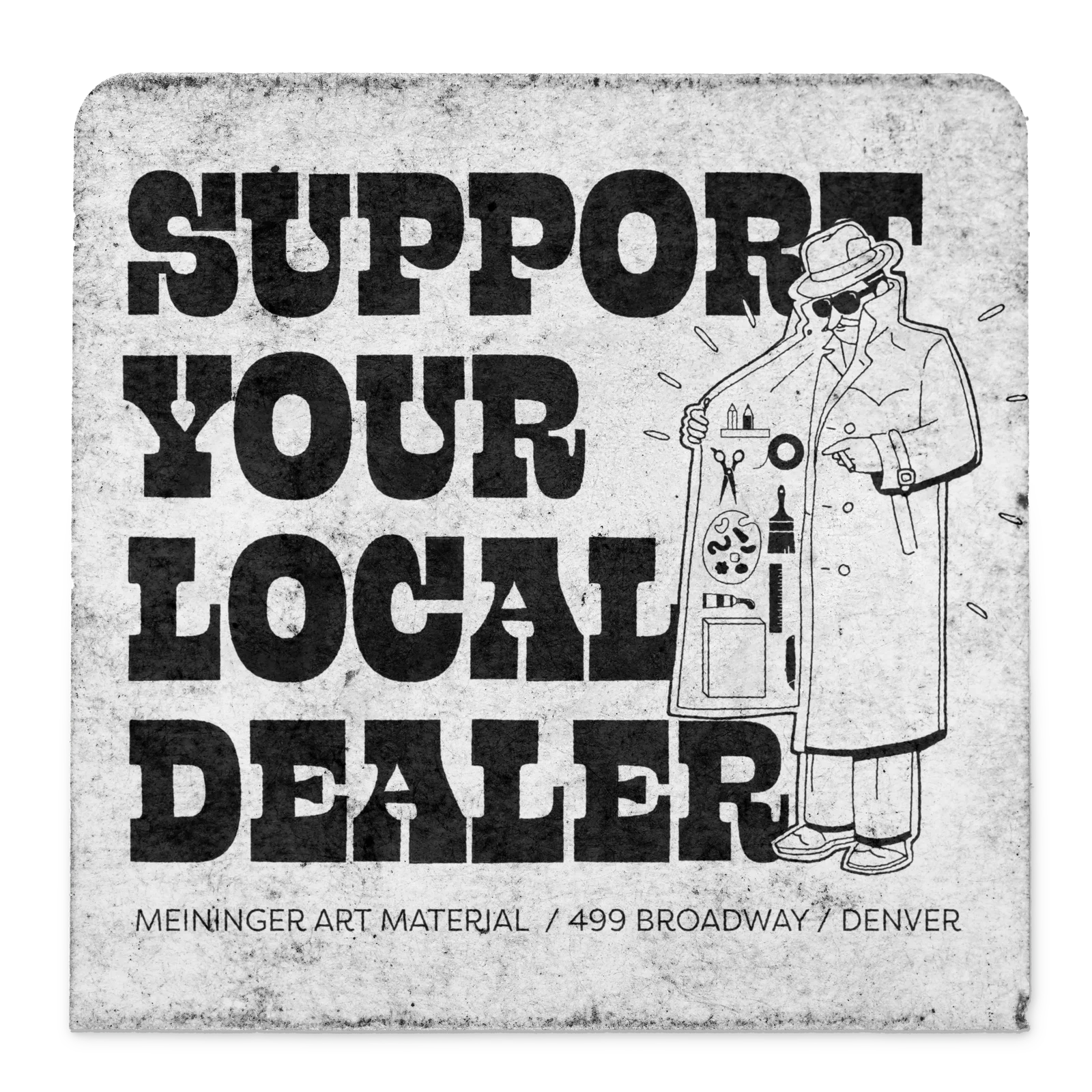 Support Your Local Dealer: Syld sticker
