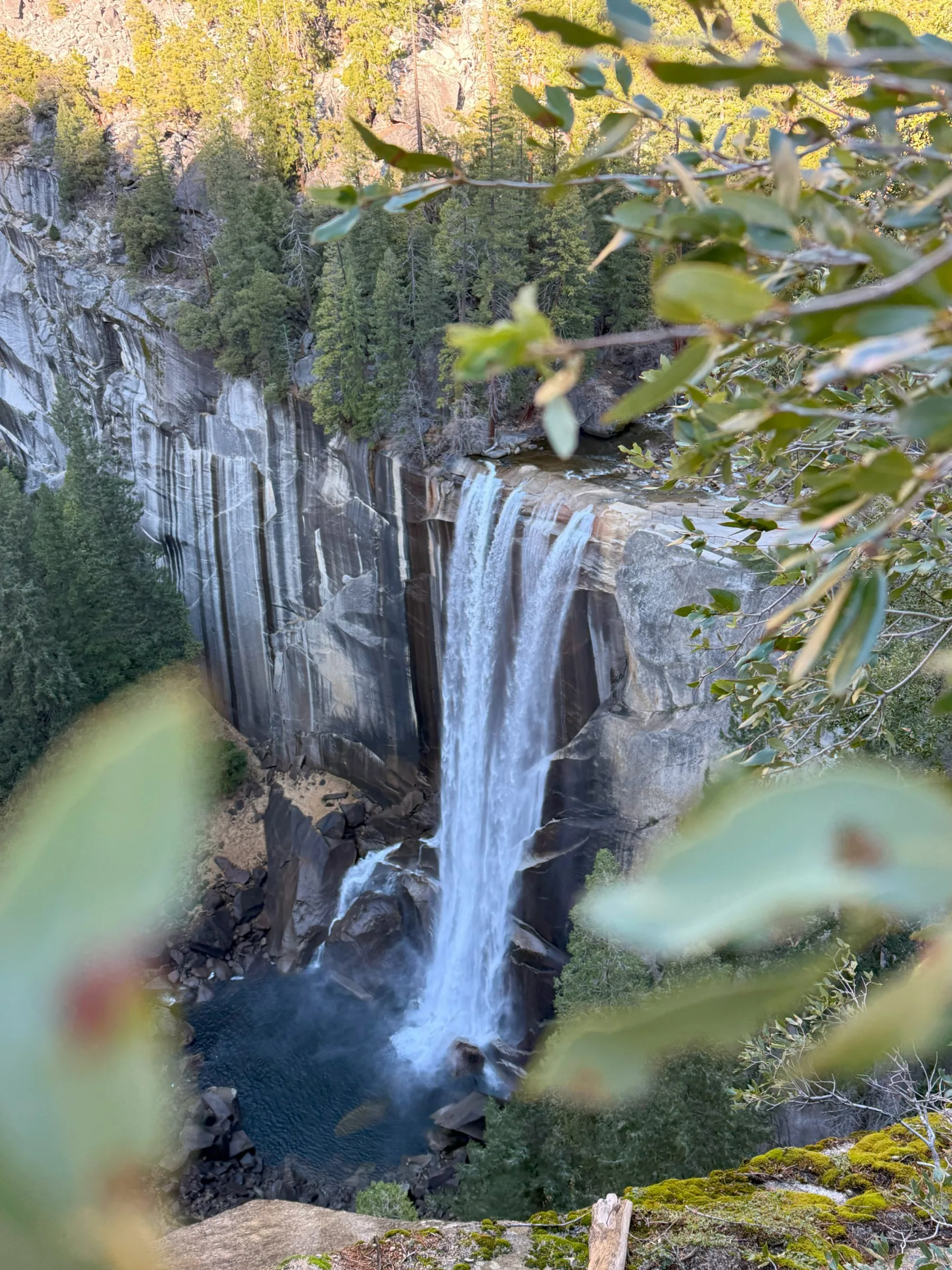 Yosemite National Park After Dark: Vernal falls