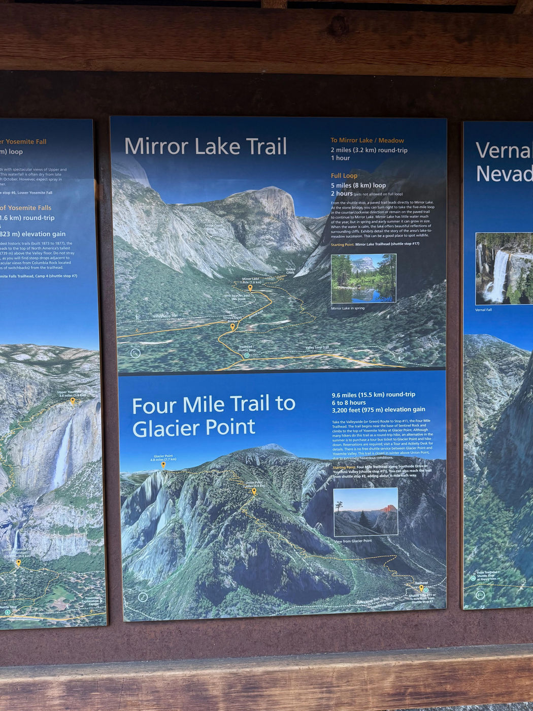 Yosemite Orientation Boards, image 7