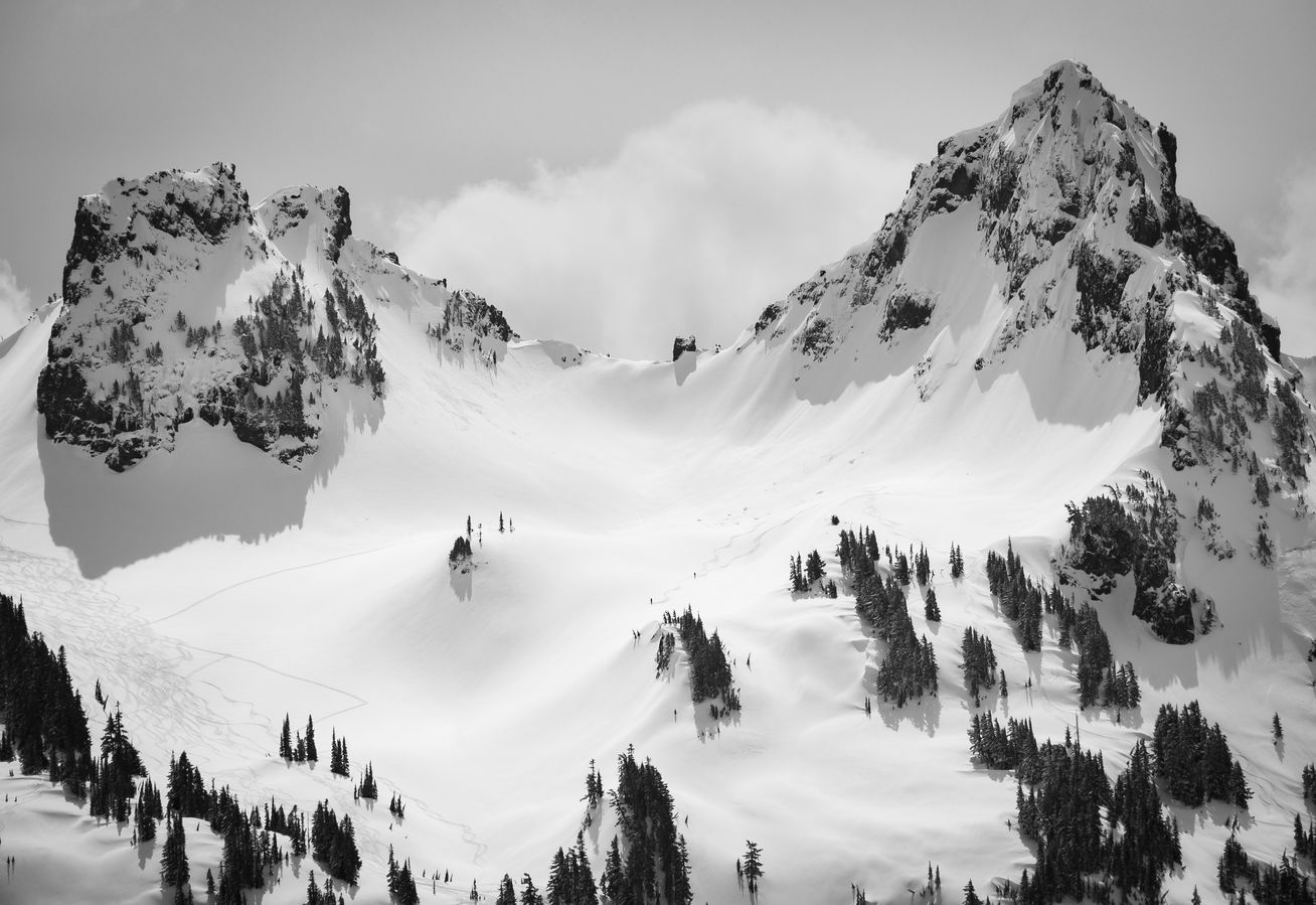 Mount Rainier Visitor Center Winter and Spring Panels, image 3